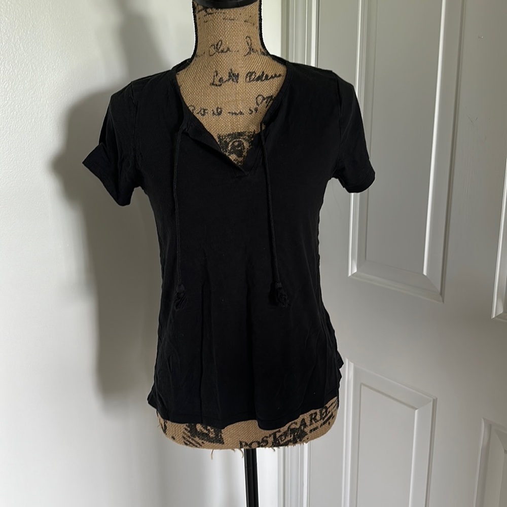 artisanany sleepwear black top